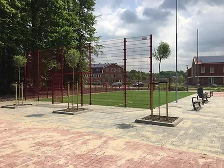 Ondergrondse afvalcontainers en infrastructuur